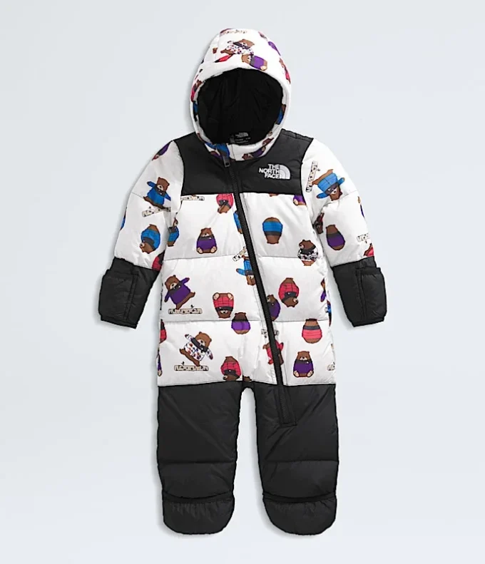 Baby 1996 Retro Nuptse One-Piece—Stampa Baby 1996 Retro Nuptse One-Piece—Stampa