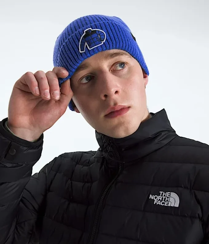 Berretto con risvolto e logo TNF™