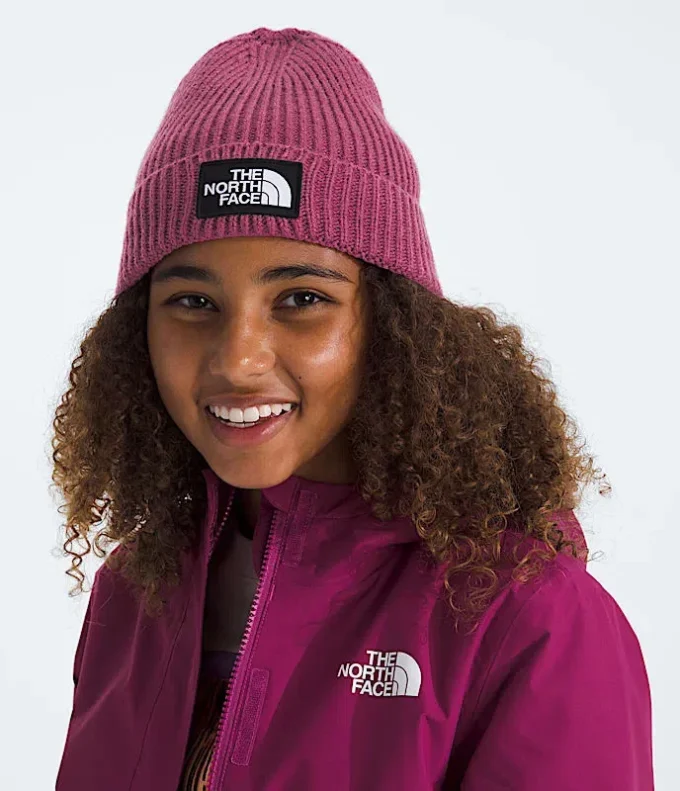 Berretto con risvolto TNF™ Box Logo per bambini Berretto con risvolto TNF™ Box Logo per bambini