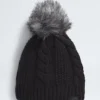 Berretto da donna Oh Mega Fur Pom Lined Beanie Berretto da donna Oh Mega Fur Pom Lined Beanie