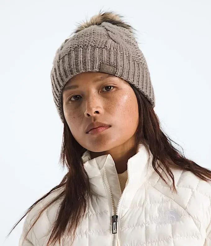 Berretto da donna Oh Mega Fur Pom Lined Beanie Berretto da donna Oh Mega Fur Pom Lined Beanie