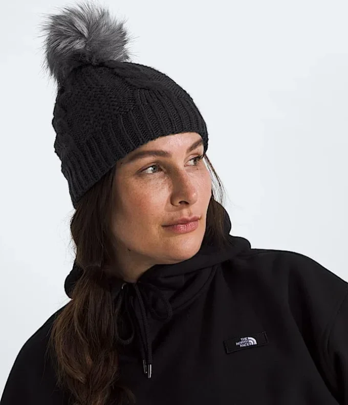 Berretto da donna Oh Mega Fur Pom Lined Beanie Berretto da donna Oh Mega Fur Pom Lined Beanie