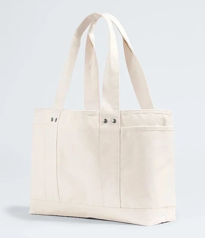Borsa tote in cotone circolare Borsa tote in cotone circolare