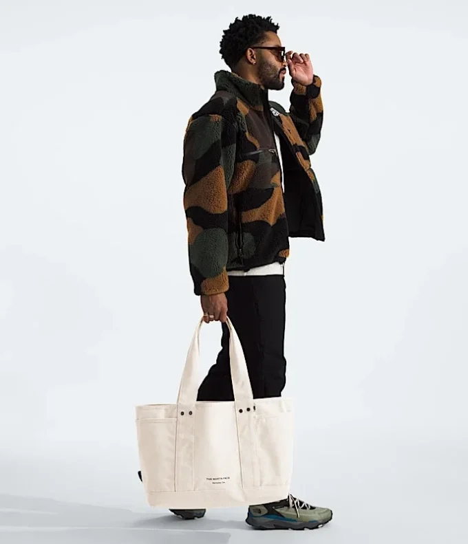 Borsa tote in cotone circolare Borsa tote in cotone circolare