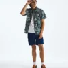 Camicia da uomo a maniche corte con motivo Baytrail Camicia da uomo a maniche corte con motivo Baytrail