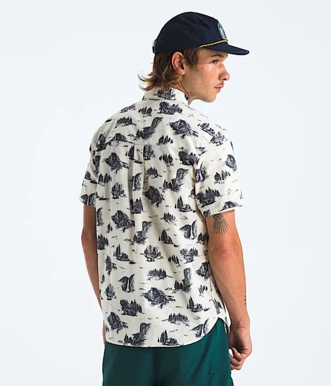 Camicia da uomo a maniche corte con motivo Baytrail Camicia da uomo a maniche corte con motivo Baytrail