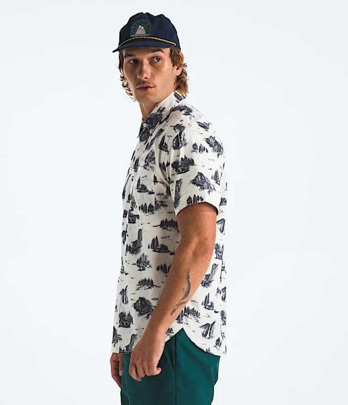 Camicia da uomo a maniche corte con motivo Baytrail Camicia da uomo a maniche corte con motivo Baytrail