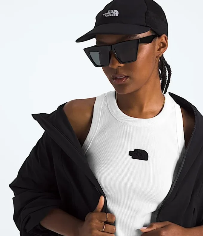 Canotta slim a costine da donna Canotta slim a costine da donna