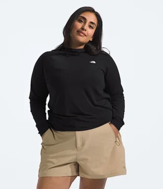 Felpa con cappuccio Adventure Sun da donna taglie forti