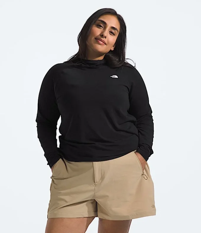 Felpa con cappuccio Adventure Sun da donna taglie forti Felpa con cappuccio Adventure Sun da donna taglie forti