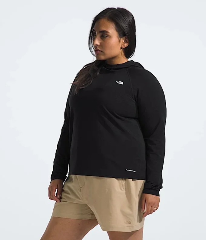 Felpa con cappuccio Adventure Sun da donna taglie forti Felpa con cappuccio Adventure Sun da donna taglie forti