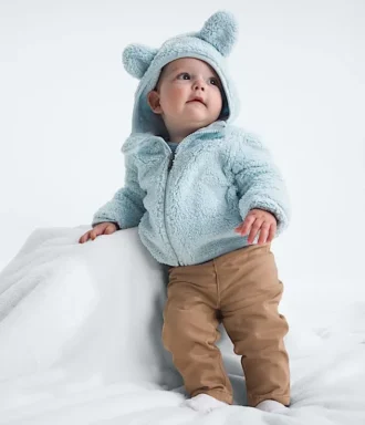 Felpa con cappuccio e zip integrale Baby Campshire