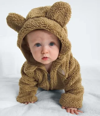Felpa con cappuccio e zip integrale Baby Campshire