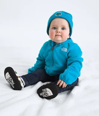 Felpa con cappuccio e zip integrale Baby Glacier