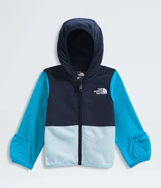 Felpa con cappuccio e zip integrale Baby Glacier