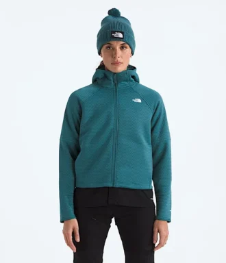 Felpa con cappuccio e zip integrale DOTKNIT™ Thermal da donna