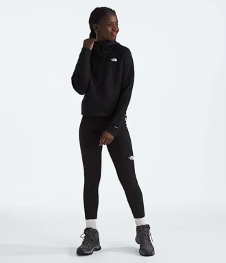 Felpa con cappuccio e zip integrale DOTKNIT™ Thermal da donna
