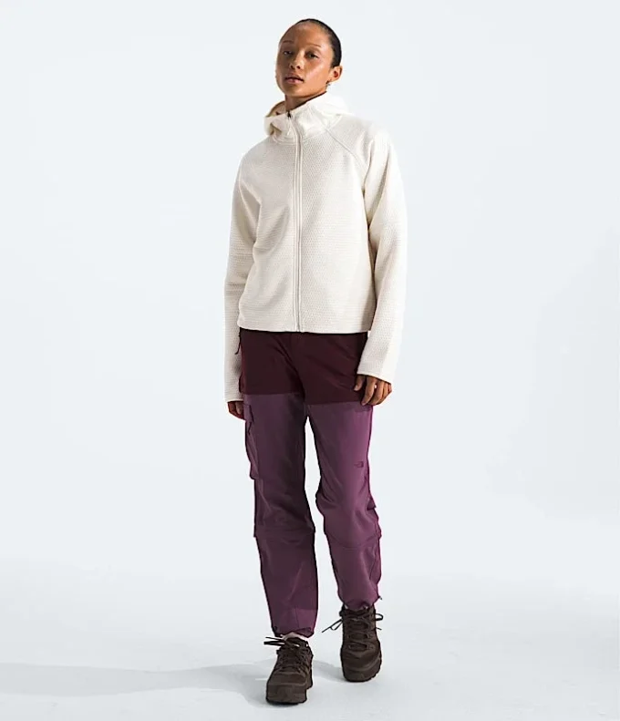 Felpa con cappuccio e zip integrale DOTKNIT™ Thermal da donna Felpa con cappuccio e zip integrale DOTKNIT™ Thermal da donna
