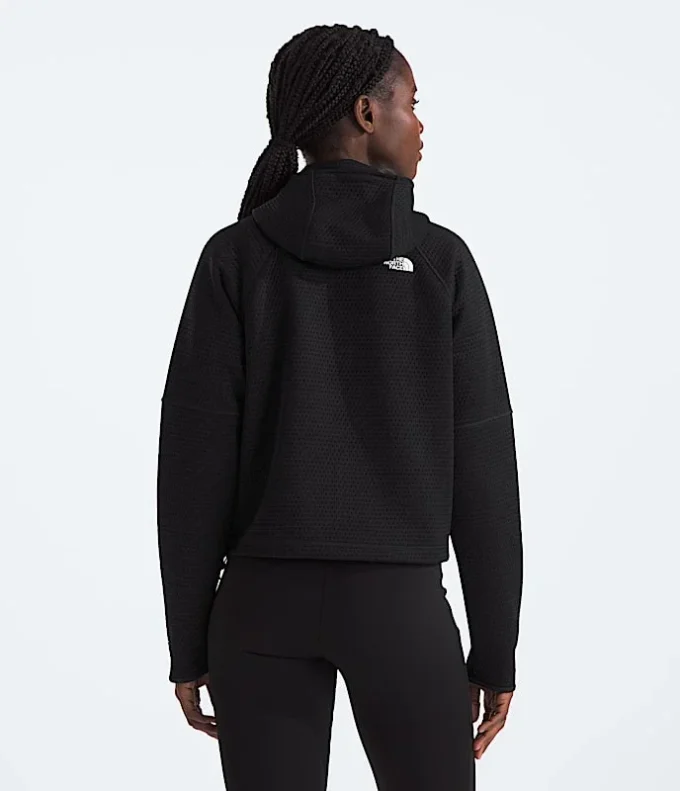 Felpa con cappuccio e zip integrale DOTKNIT™ Thermal da donna Felpa con cappuccio e zip integrale DOTKNIT™ Thermal da donna