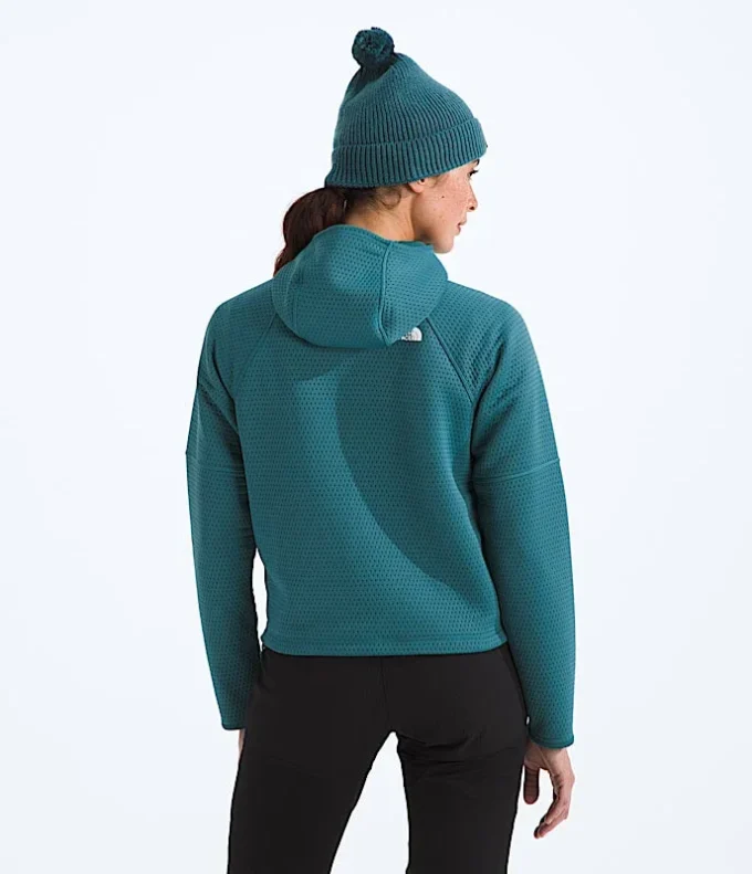 Felpa con cappuccio e zip integrale DOTKNIT™ Thermal da donna Felpa con cappuccio e zip integrale DOTKNIT™ Thermal da donna