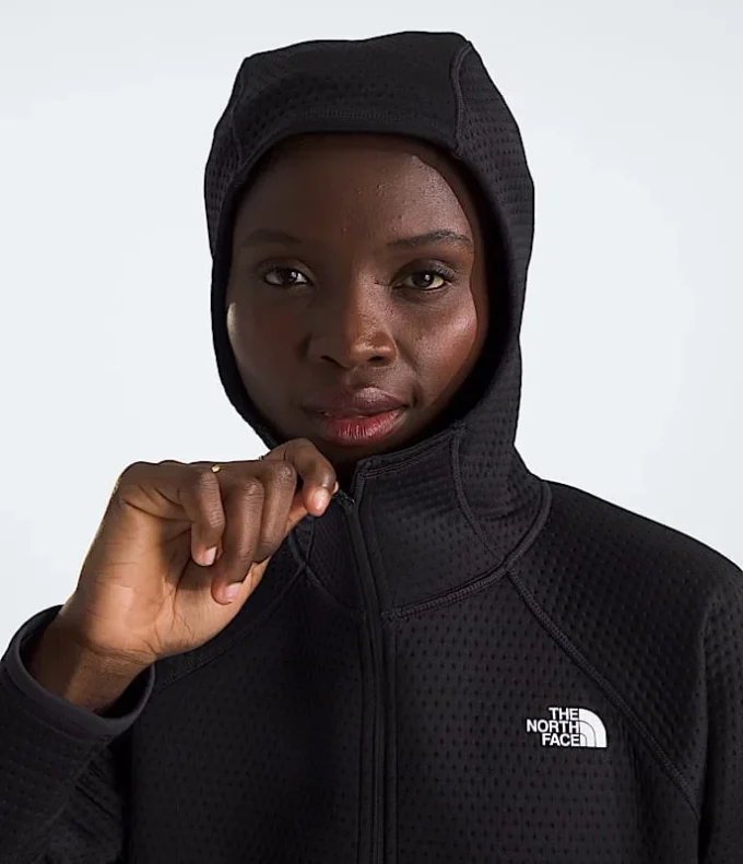 Felpa con cappuccio e zip integrale DOTKNIT™ Thermal da donna Felpa con cappuccio e zip integrale DOTKNIT™ Thermal da donna