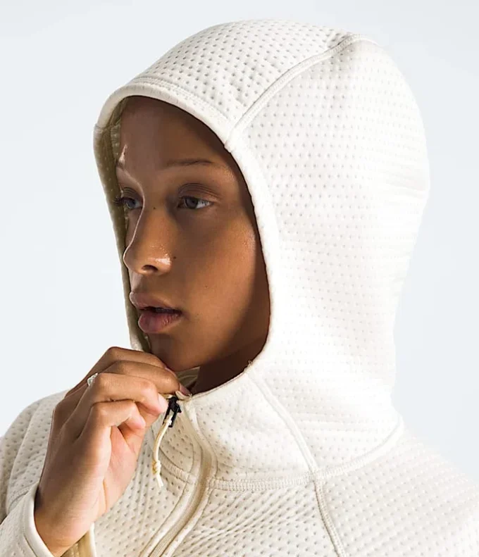 Felpa con cappuccio e zip integrale DOTKNIT™ Thermal da donna Felpa con cappuccio e zip integrale DOTKNIT™ Thermal da donna