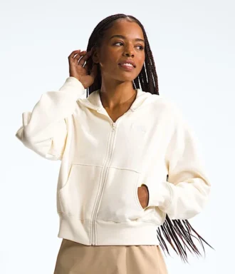 Felpa con cappuccio e zip integrale Evolution da donna
