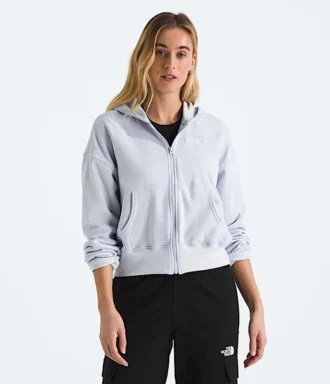 Felpa con cappuccio e zip integrale Evolution da donna