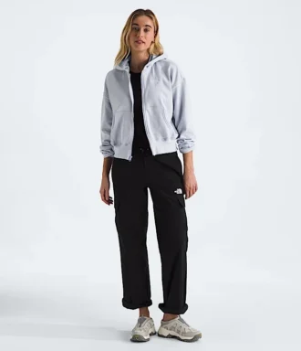 Felpa con cappuccio e zip integrale Evolution da donna