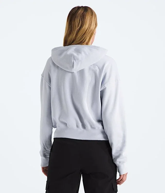 Felpa con cappuccio e zip integrale Evolution da donna