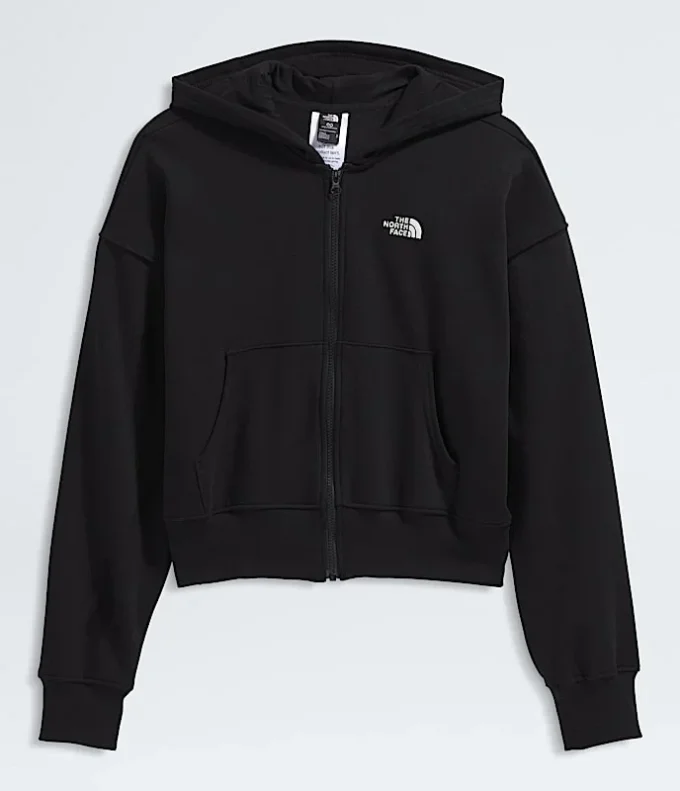 Felpa con cappuccio e zip integrale Evolution da donna
