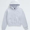 Felpa con cappuccio e zip integrale Evolution da donna