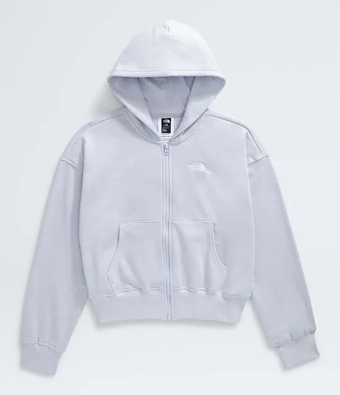 Felpa con cappuccio e zip integrale Evolution da donna