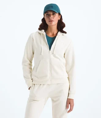 Felpa con cappuccio e zip integrale Evolution Simple Dome da donna