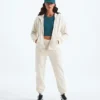 Felpa con cappuccio e zip integrale Evolution Simple Dome da donna