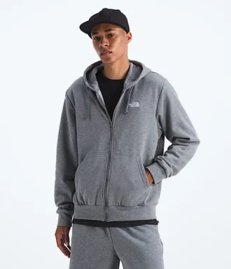 Felpa con cappuccio e zip integrale Evolution Simple Dome da uomo