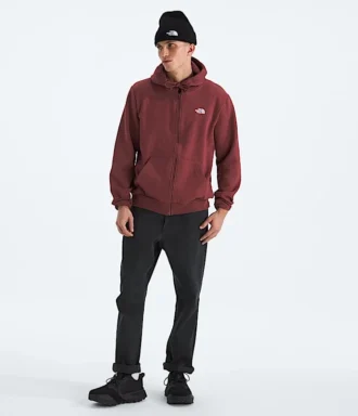 Felpa con cappuccio e zip integrale Evolution Simple Dome da uomo