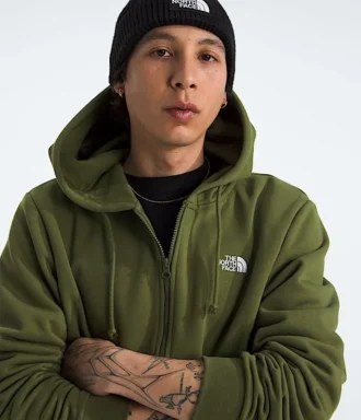 Felpa con cappuccio e zip integrale Evolution Simple Dome da uomo
