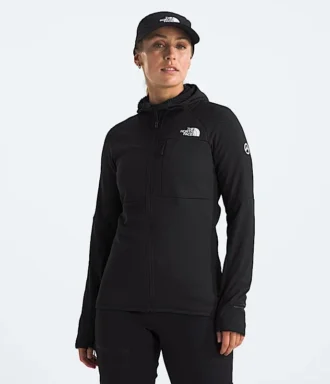 Felpa con cappuccio e zip integrale FUTUREFLEECE™ della serie Summit da donna