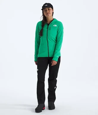 Felpa con cappuccio e zip integrale FUTUREFLEECE™ della serie Summit da donna