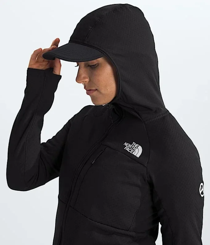 Felpa con cappuccio e zip integrale FUTUREFLEECE™ della serie Summit da donna Felpa con cappuccio e zip integrale FUTUREFLEECE™ della serie Summit da donna