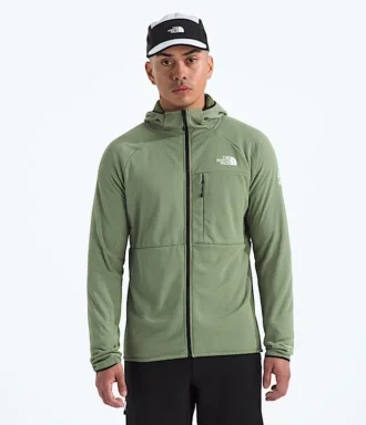Felpa con cappuccio e zip integrale FUTUREFLEECE™ della serie Summit da uomo