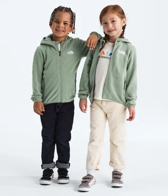 Felpa con cappuccio e zip integrale Glacier per bambini