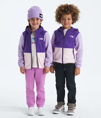 Felpa con cappuccio e zip integrale Glacier per bambini