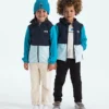 Felpa con cappuccio e zip integrale Glacier per bambini Felpa con cappuccio e zip integrale Glacier per bambini