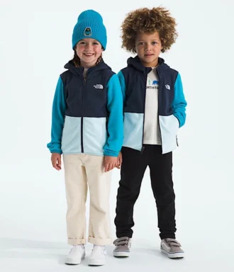 Felpa con cappuccio e zip integrale Glacier per bambini