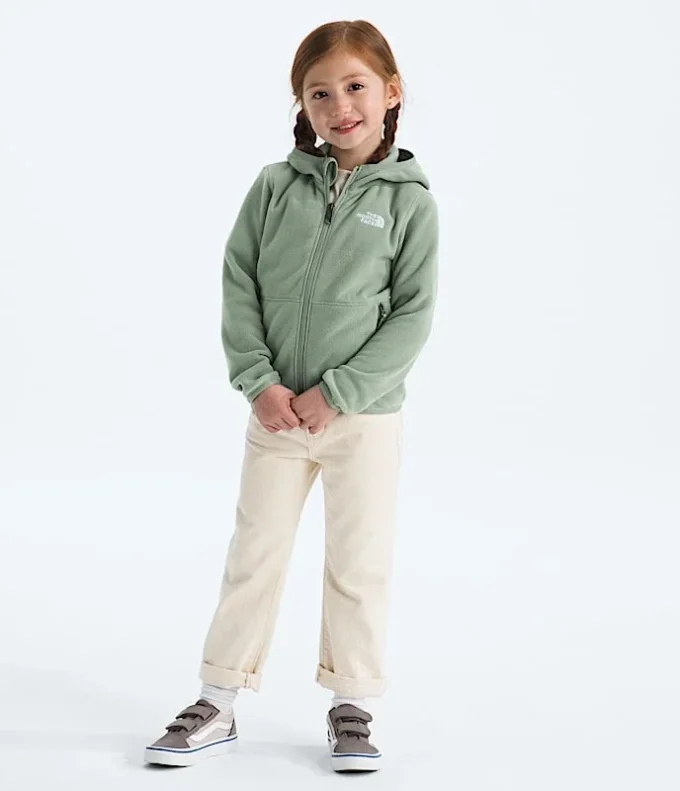 Felpa con cappuccio e zip integrale Glacier per bambini Felpa con cappuccio e zip integrale Glacier per bambini