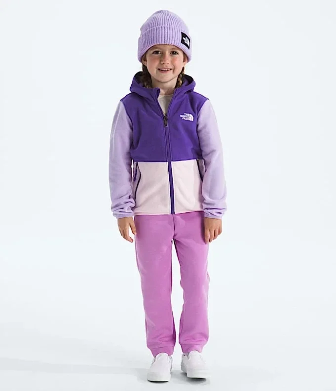 Felpa con cappuccio e zip integrale Glacier per bambini Felpa con cappuccio e zip integrale Glacier per bambini