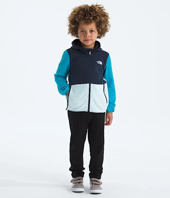 Felpa con cappuccio e zip integrale Glacier per bambini Felpa con cappuccio e zip integrale Glacier per bambini