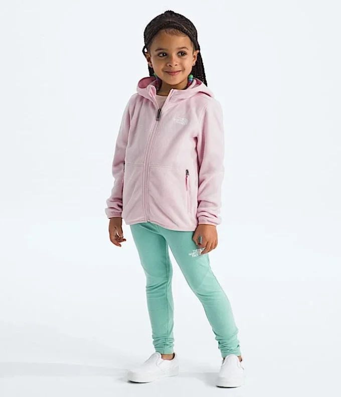 Felpa con cappuccio e zip integrale Glacier per bambini Felpa con cappuccio e zip integrale Glacier per bambini